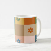 Mug with beautiful floral pattern kaffeetasse (VorderseiteRechts)