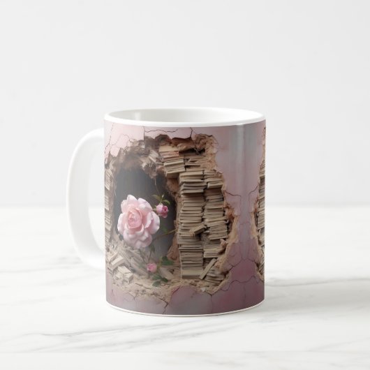 Mug with book design kaffeetasse (Vorderseite Links)