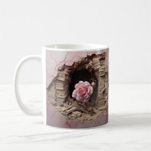 Mug with book design kaffeetasse (Links)