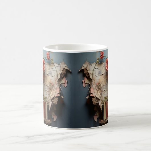 Mug with book design kaffeetasse (Mittel)