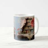 Mug with book design kaffeetasse (VorderseiteRechts)