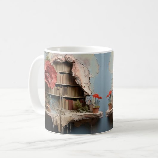 Mug with book design kaffeetasse (Vorderseite Links)
