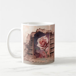 Mug with book design kaffeetasse