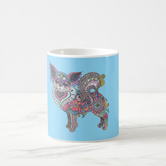 Mug with chihuahua kaffeetasse (Mittel)
