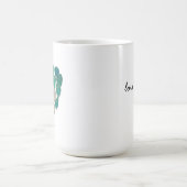 Mug with coastal theme sea glass kaffeetasse (Mittel)