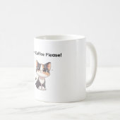 Mug With Design Cat Kaffeetasse (VorderseiteRechts)