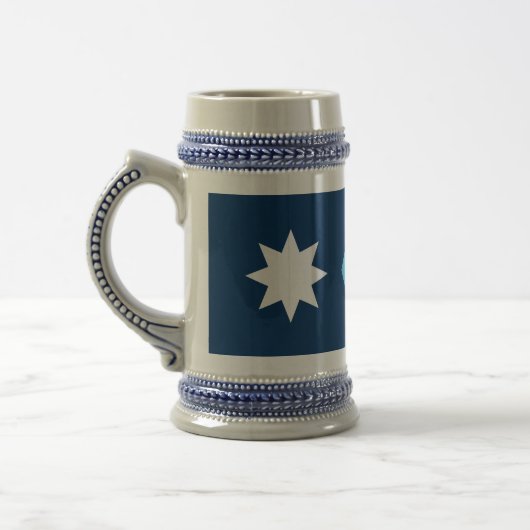 Mug with Flag of Minnesota, USA Bierglas (Links)