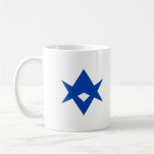 Mug with Flag of Toyota City, Japan Kaffeetasse (Links)