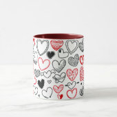 Mug with hearts as a gift for mum tasse (Zentrum)
