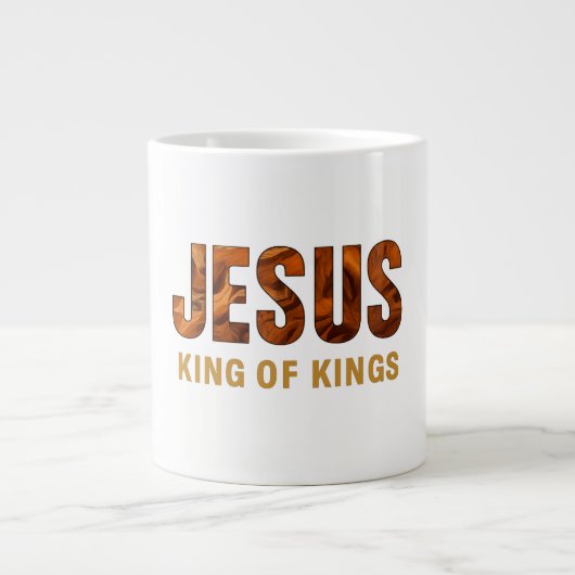 Mug with Jesus Messiah Jumbo-Tasse (Vorderseite)