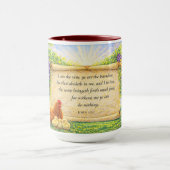 Mug with John 15:5 Scripture Tasse (Zentrum)