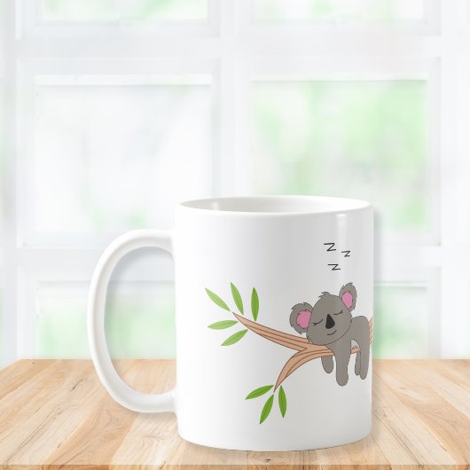 Mug with Koala Design – Funny Italian Phrase Kaffeetasse