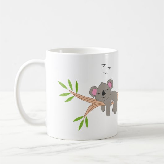 Mug with Koala Design – Funny Italian Phrase Kaffeetasse (Links)