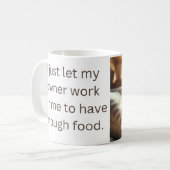 Mug with the Lazy Cat Kaffeetasse (Vorderseite Links)