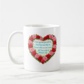 Mug with verse kaffeetasse (Links)