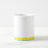 Mug with yellow Flowers Kaffeetasse (Mittel)