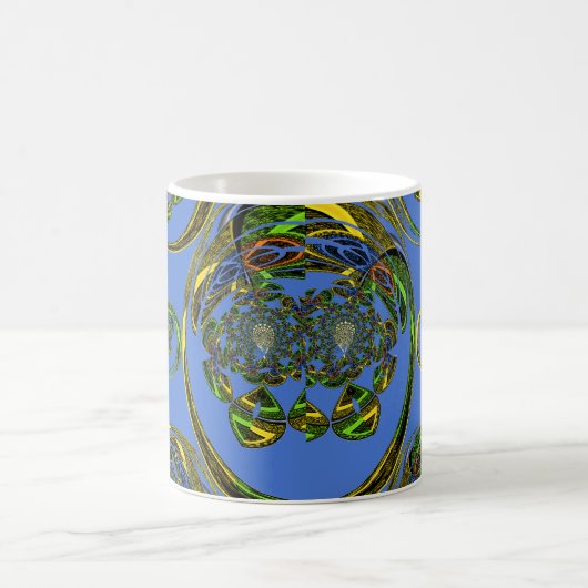 Mug Wrap-Bildvorlage Kaffeetasse (Mittel)