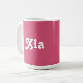 Mug Xia Kaffeetasse (Vorderseite Links)