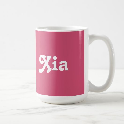 Mug Xia Kaffeetasse (Rechts)
