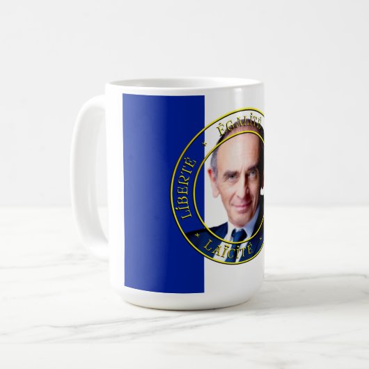 Mug zemmour Vorsitzender Kaffeetasse (Vorderseite Links)