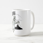 mug zerteilt, bernard, Bär zu bear, berni, Kaffeetasse (VorderseiteRechts)