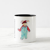 Mug Zweifarbige Tasse (Mittel)