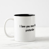 mug zweifarbige tasse (Links)
