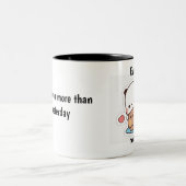 mug zweifarbige tasse (Mittel)