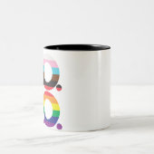 Mug Zweifarbige Tasse (Mittel)