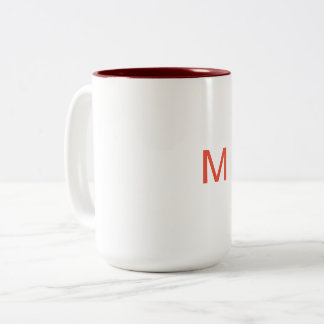 Mug Zweifarbige Tasse