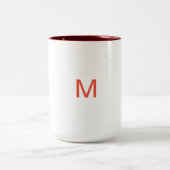 Mug Zweifarbige Tasse (Mittel)