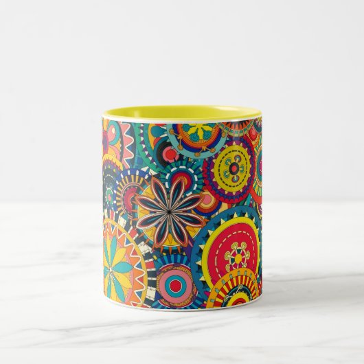 Mug Zweifarbige Tasse (Mittel)