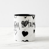 Mug Zweifarbige Tasse (Mittel)