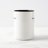 Mug Zweifarbige Tasse (Mittel)