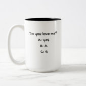 Mug Zweifarbige Tasse (Links)