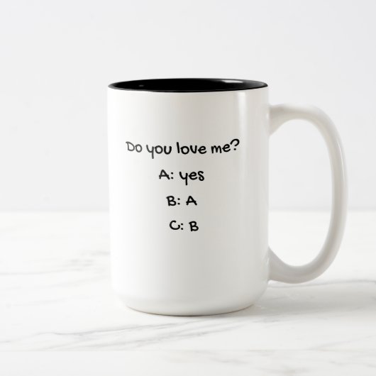 Mug Zweifarbige Tasse (Rechts)