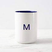 Mug Zweifarbige Tasse (Mittel)