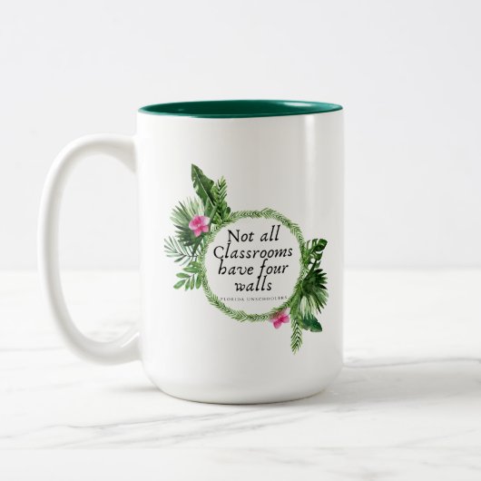 Mug Zweifarbige Tasse (Links)