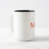 Mug Zweifarbige Tasse (Vorderseite Links)