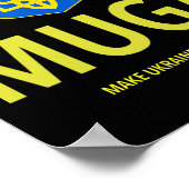 Muga Make Ukraine Great Again  Poster (Ecke)