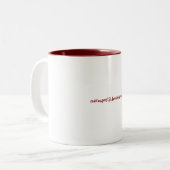 MugCoffee Zweifarbige Tasse (Vorderseite Links)
