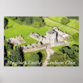 Mugdock Castle - Scottish Graham Clan Poster (Vorne)
