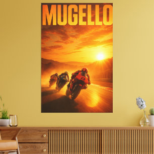 Mugello Circuit MotoGP Italienischer Grand Prix 20 Leinwanddruck