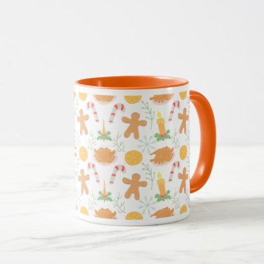 MugFall Coffee Mug | Rustic Pumpkin Spice & Sweate Tasse (VorderseiteRechts)