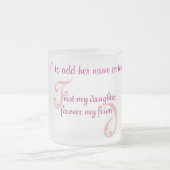 mugFirst meine Tochter Mattglastasse (Mittel)