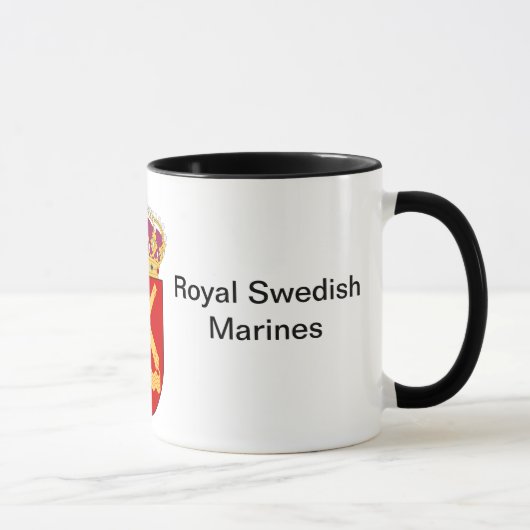 Mugg Amfibiekåren königliche schwedische Tasse (Rechts)