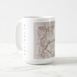 Mugg  Après-ski by Carita K design Kaffeetasse