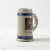 MUGG / Ölkrus med Julmotiv Bierglas (VorderseiteRechts)