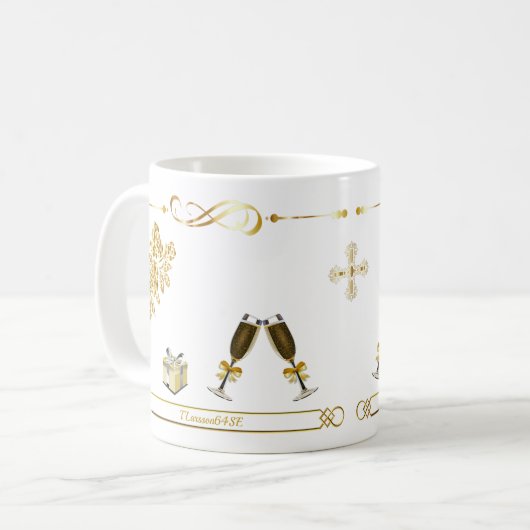 Mugg — Party Kaffeetasse (Vorderseite Links)