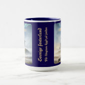Mugg — Sverige fosterland Tasse (Zentrum)